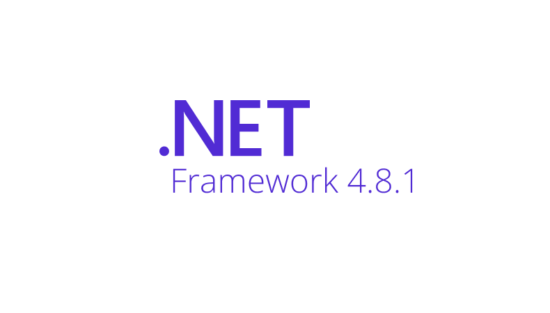.net framework 4.8